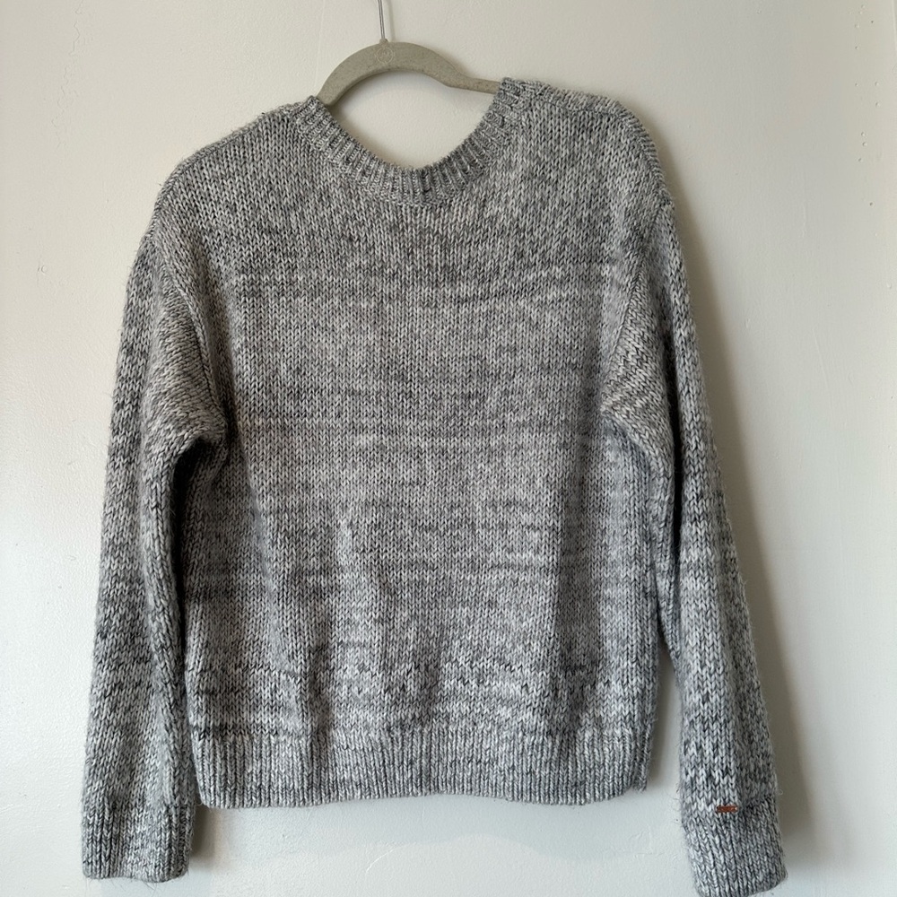 Pink Victoria’s Secret Gray Knit Sweate